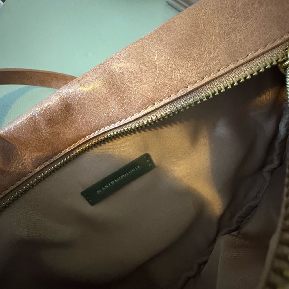 Anthropologie vegan leather Crossbody Bag - Picture 5 of 6